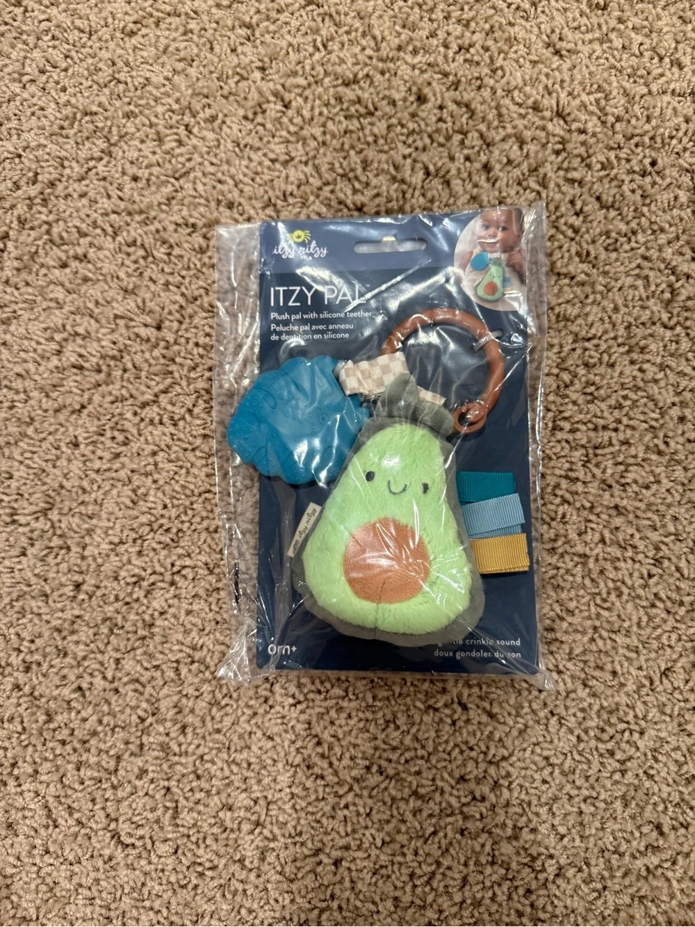 Itzy Ritzy Itzy Pal Avocado Infant Toy & Teether